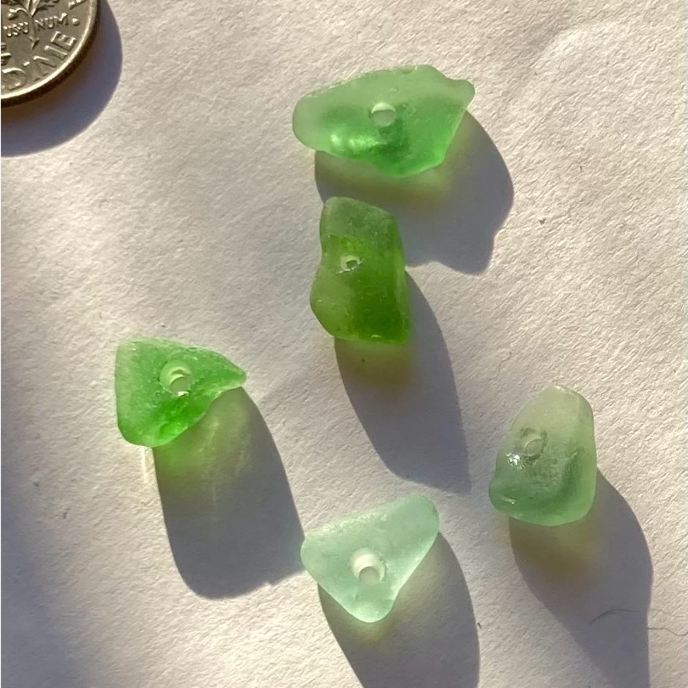 Sea Glass Beads For Jewelry